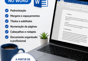 Eu vou formatar seu documento no Word