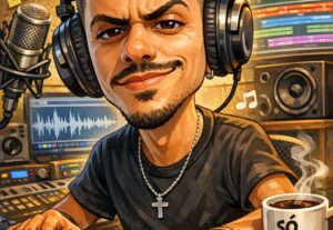 Eu vou tratar o áudio das suas gravações para seus videos