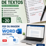 Eu vou formatar seu documento no Word