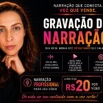 Eu vou Narrar o vídeo do seu produto, loja ou afins