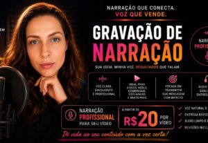 Eu vou Narrar o vídeo do seu produto, loja ou afins