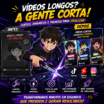 Eu vou Transformar vídeos longos em cortes curtos