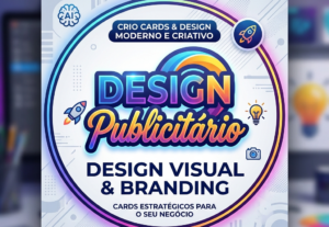 Eu vou criar sua propaganda em card com inteligência artific...