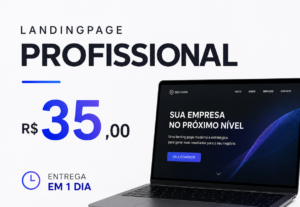 Eu vou Criar sua landingpage profissional de alta conversão