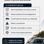 Eu vou Criar um contrato de locação de veículo para você.