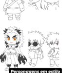 Eu vou Criar um desenho digital em estilo chibi.