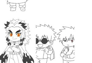 Eu vou Criar um desenho digital em estilo chibi.