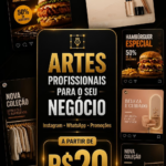 Eu vou criar artes profissionais para divulgar seu negócio