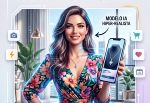 Eu vou criar fotos de produtos: modelos de IA para sua loja