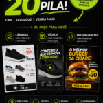 Eu vou fazer laminas e vídeos para produtos e propaganda.