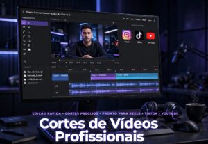 Eu vou criar cortes dos seus vídeos