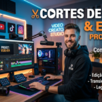 Eu vou Fazer cortes e edição de seus vídeos e faço marketing...