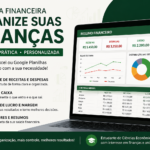 Eu vou fazer suas planilha financeiras