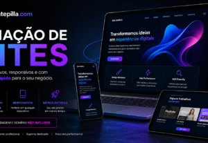 Eu vou fazer seu site de PAGINA UNICA