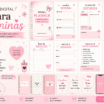 Eu vou fazer Kit de digital para meninas