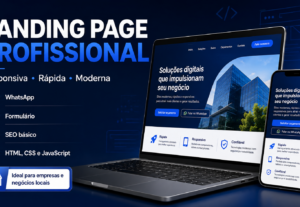 Eu vou criar uma Landing Page profissional para seu negócio