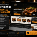 Eu vou criar uma landing page para seu restaurante