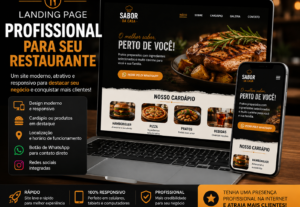 Eu vou criar uma landing page para seu restaurante
