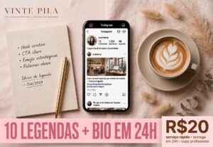 Eu vou Fazer 10 Legendas + Bio que Vendem em 24h