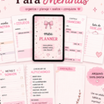 Eu vou fazer Kit de digital para meninas