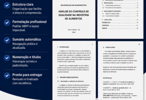 Eu vou formatar trabalhos acadêmicos, relatórios, execel, wo...