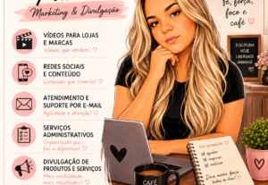 Eu vou fazer Criação de vídeos e serviços