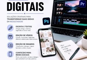 Eu vou fazer Escrita, Edição de Vídeos, Imagens e +