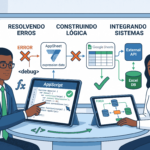 Eu vou corrigir e desenvolver no AppSheet e Excel