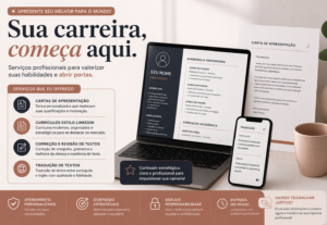 Eu vou fazer Currículos, Cartas de Apresentação e Revisão de...