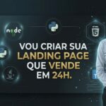 Eu vou Criar sua landing page que vende em 24H.