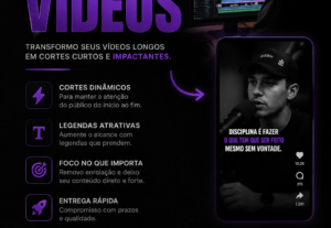 Eu vou Fazer cortes de vídeos