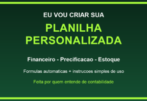 Eu vou criar a planilha personalizada do seu negócio