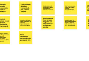 Eu vou fazer Organização de documentos e revisão de textos