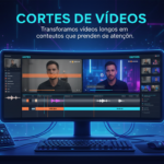 Eu vou criar cortes do seu videos