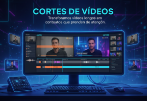 Eu vou criar cortes do seu videos