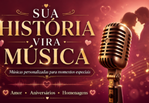 Eu vou transformar a sua história em uma música