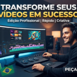 Eu vou fazer Edição de Vídeo Profissional para YouTube