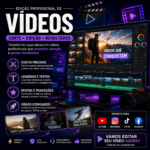 Eu vou fazer Cortes Profissionais para YouTube, Reels e TikT...