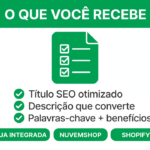 Eu vou criar descrições de produtos com IA + SEO