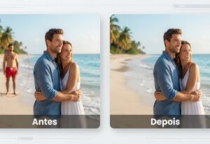 Eu vou remover Pessoas ou objetos indesejaveis de suas fotos