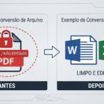 Eu vou converter PDF para Word ou Excel.