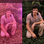 Eu vou deixar uma foto antiga sua em perfeita qualidade