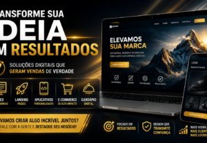 Eu vou criar sites e landing p/empresa,Aplicativo