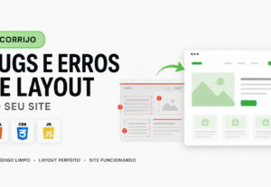 Eu vou corrigir bugs e erros de layout no seu site HTML/CSS/...