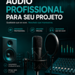Eu vou gravar vinheta profissional pro seu negócio