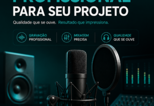 Eu vou gravar vinheta profissional pro seu negócio