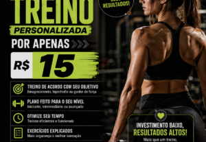 Eu vou fazer Seu treino de acordo com o que você quer
