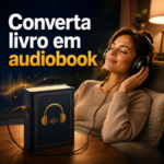 Eu vou fazer o audiobook do seu livro com ia profissional