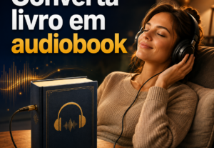Eu vou fazer o audiobook do seu livro com ia profissional