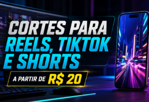Eu vou fazer cortes do seu video